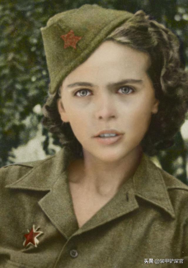二战南斯拉夫的英雄美少女战士，受伤毁容前有多美？