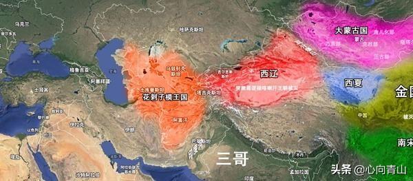 成吉思汗没有世界地图，蒙古西征之路随追击溃逃的花剌子模而确立