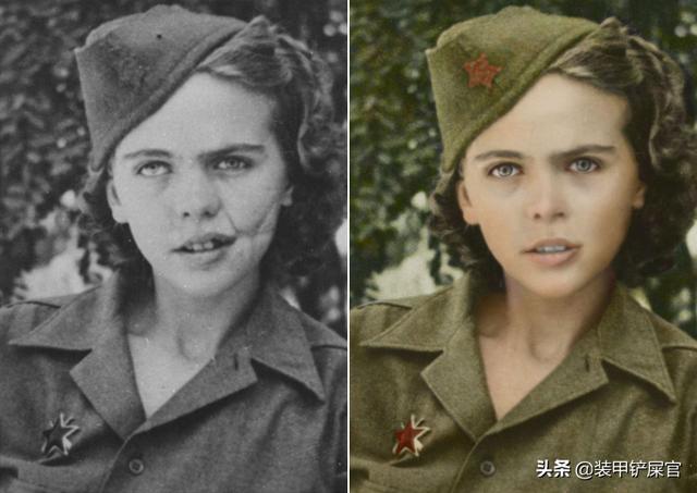 二战南斯拉夫的英雄美少女战士，受伤毁容前有多美？
