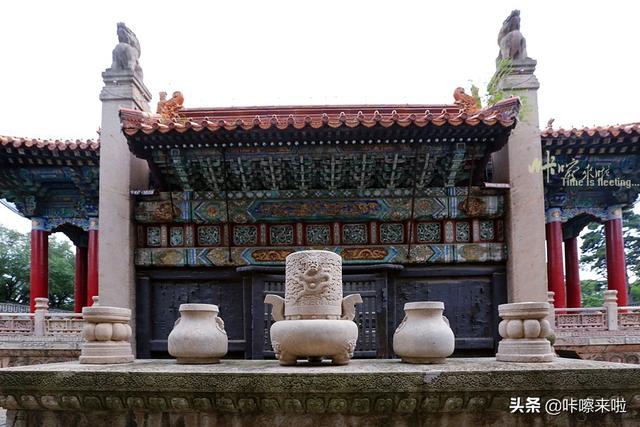 清福陵里有座月牙城，它的照壁隐喻了大清皇帝的命运，是真的吗？
