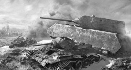 二战德军“鼠”式重型坦克，为对抗苏军而制，全世界仅有两辆